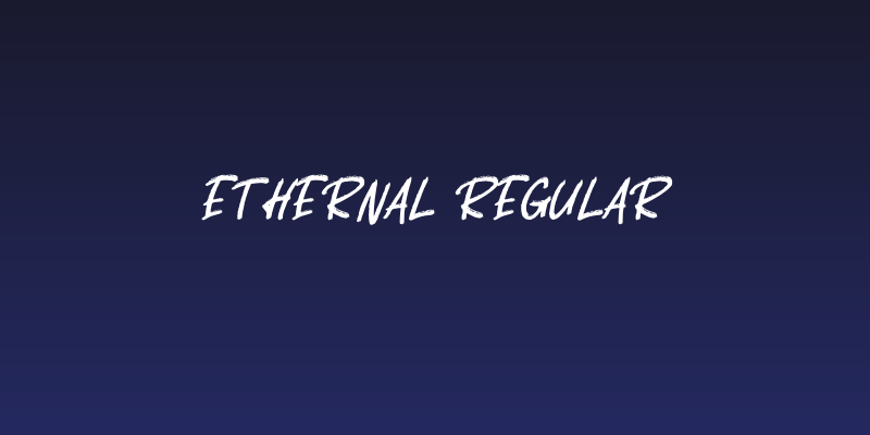 Ethernal Regular Social Header