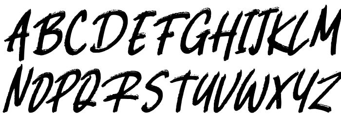 Ethernal Regular Font LOWERCASE