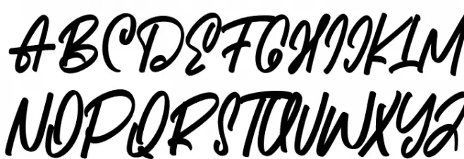 Ethernalize Free Regular Caratteri MAIUSCOLE