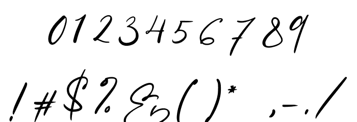 Ethikopia Signature Font OTHER CHARS