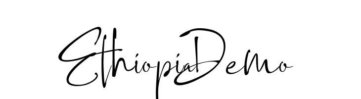 Ethiopia Demo  Descarca Fonturi Gratis
