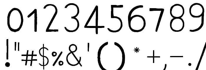 Ethnic ABC Regular Font OTHER CHARS