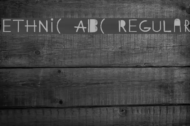 Ethnic ABC Regular Example 2