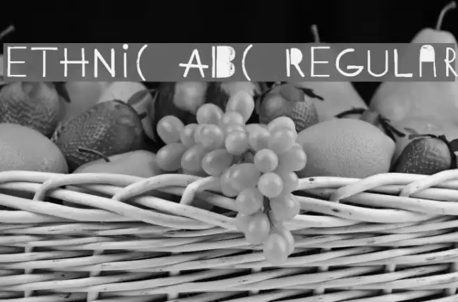 Ethnic ABC Regular Example 3