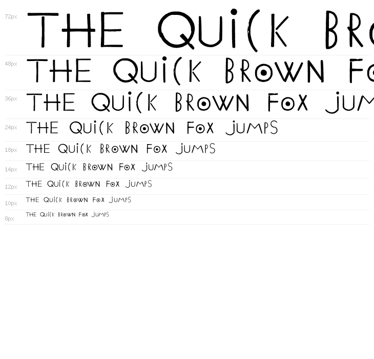 Ethnic ABC Regular Waterfall