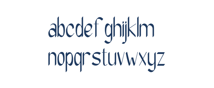 Ethnic Symphony DEMO Regular Lowercase