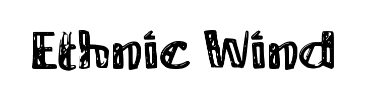 Ethnic Wind  Frei Schriftart Herunterladen