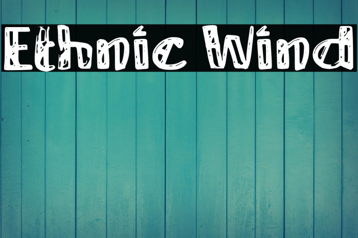 Ethnic Wind Example 2