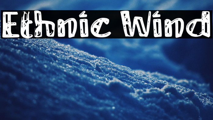 Ethnic Wind Example 3