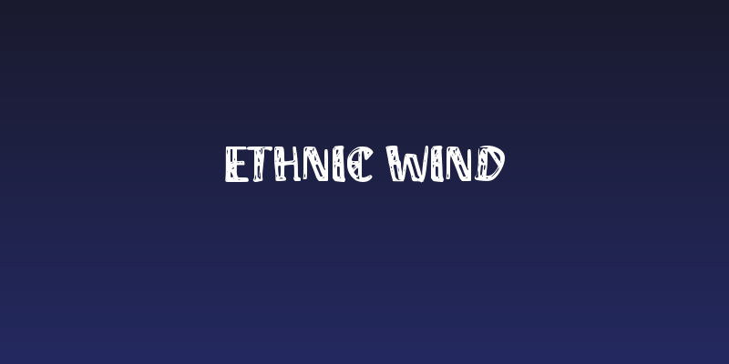 Ethnic Wind Social Header