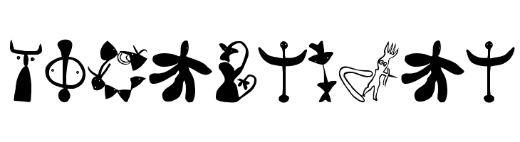 EthnoSigns  font caratteri gratis