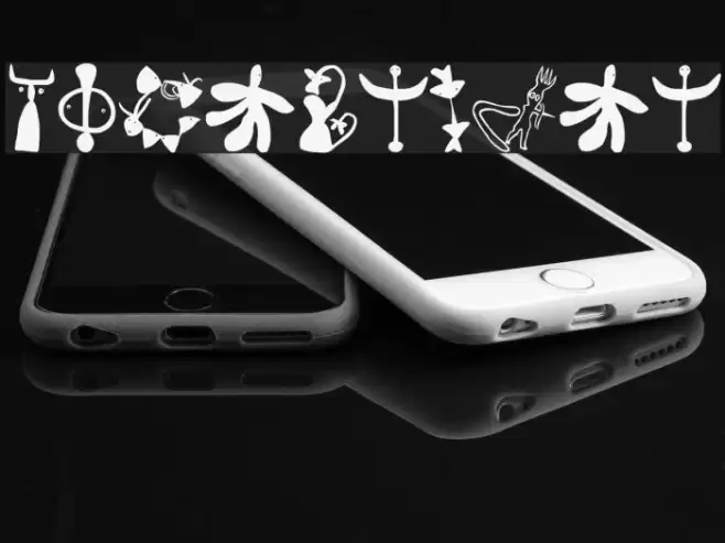 EthnoSigns Font examples