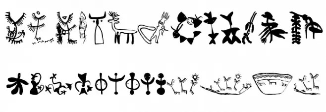 EthnoSigns Caratteri MINUSCOLO