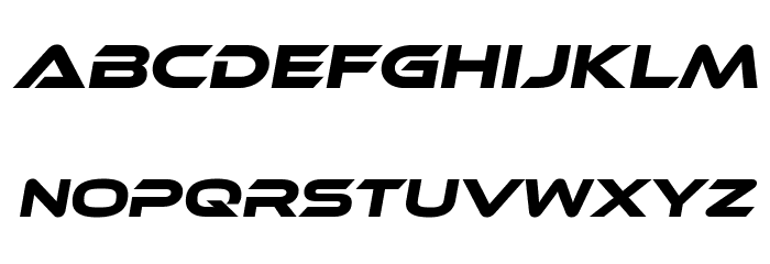 EthnocentricRg-Italic Font LOWERCASE