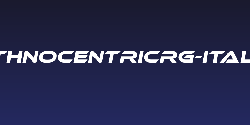 EthnocentricRg-Italic Social Header