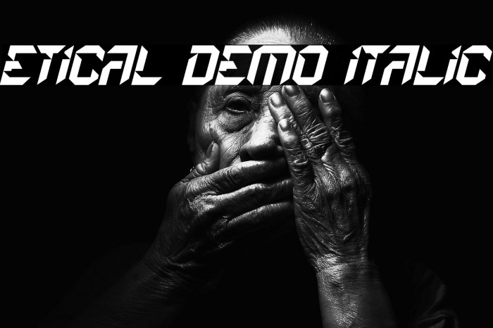 Etical Demo Italic Example 2