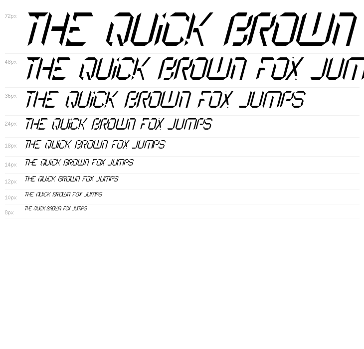 Etical Demo Light Italic Waterfall