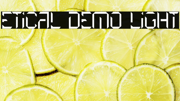 Etical Demo Light Example 3