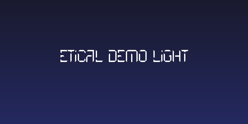 Etical Demo Light Social Header