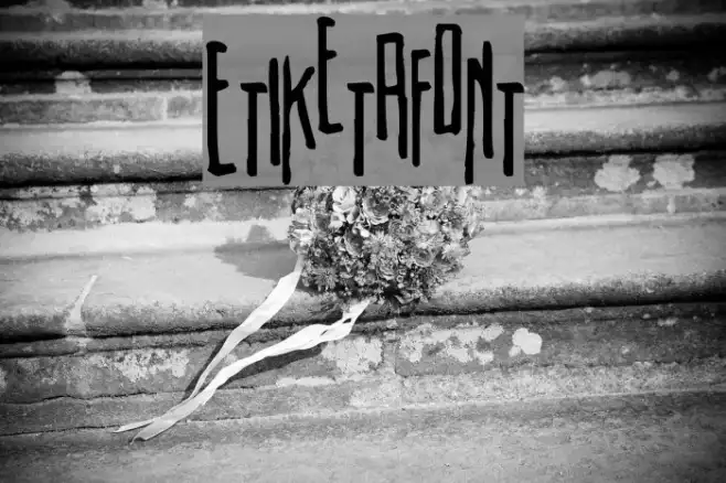 Etiketafont Example 2