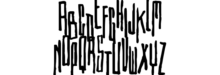 Etiketafont Font LOWERCASE