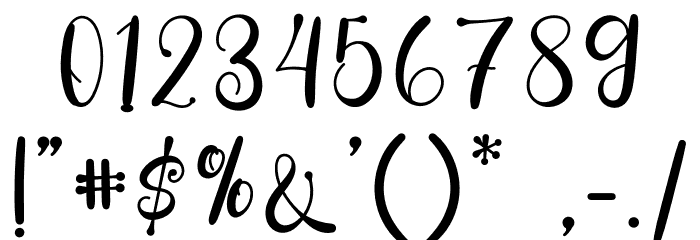 Etiophia Font OTHER CHARS
