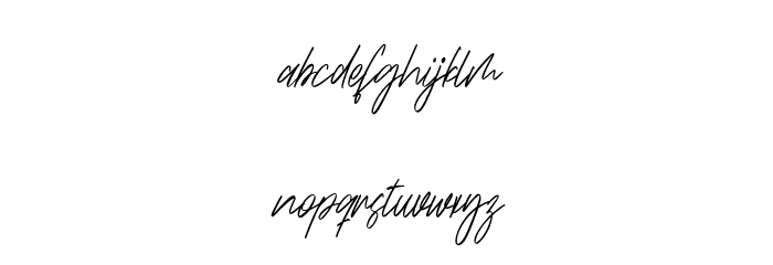 Etiquette Font LOWERCASE
