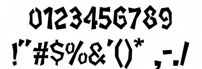 Etnico Font OTHER CHARS