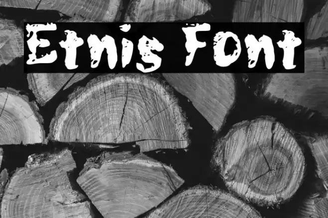 Etnis Font examples