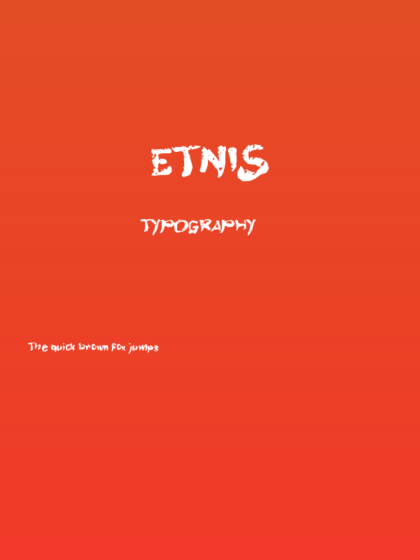 Etnis Poster
