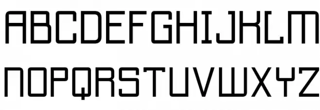 Etobicoke Schriftart Groß