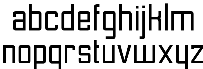 Etobicoke Font LOWERCASE