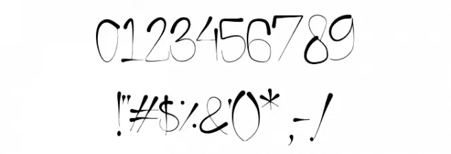 Etthiopian Font OTHER CHARS