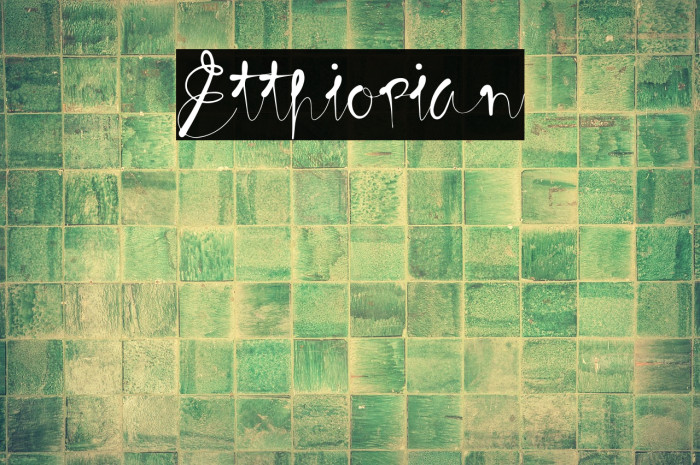 Etthiopian Example 2