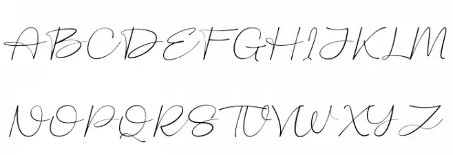 Ettlora Schriftart Groß
