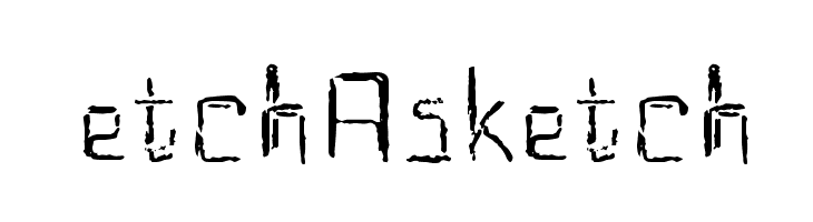 etchAsketch  Descarca Fonturi Gratis