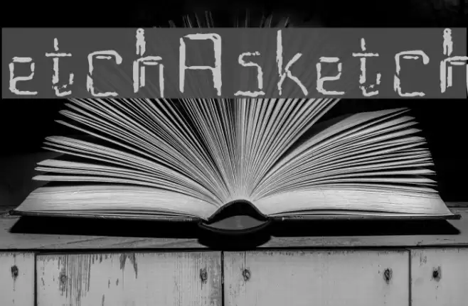 etchAsketch Font examples