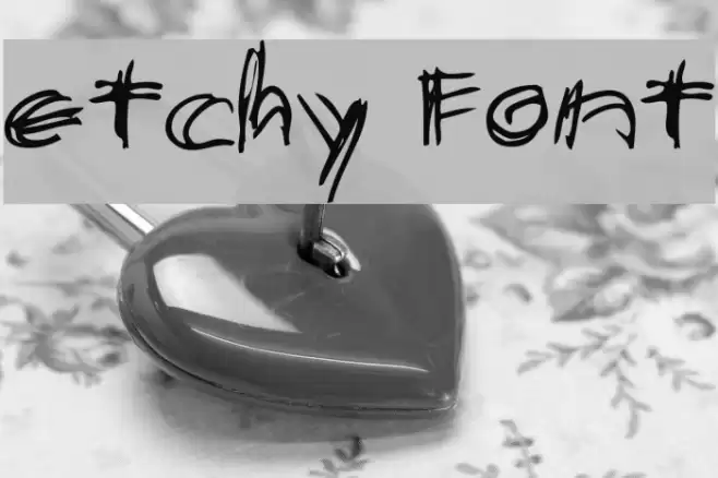 etchy Font examples
