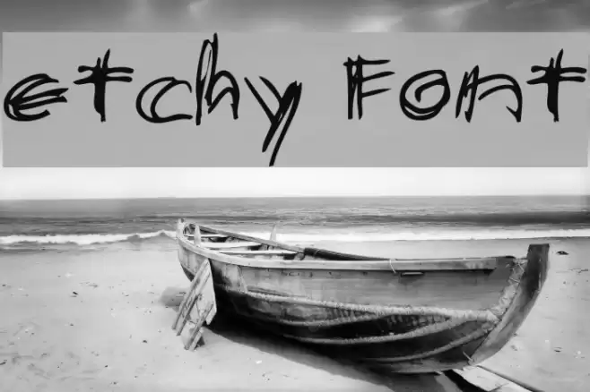 etchy Font examples