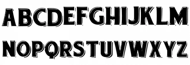 etiquette خط أحرف صغيرة