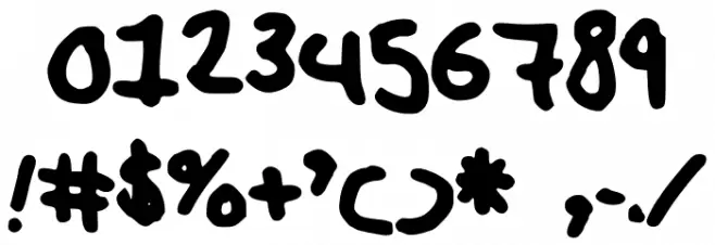 etw フォント その他の文字