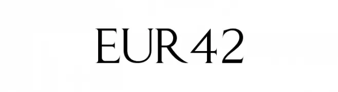 EUR42  Frei Schriftart Herunterladen