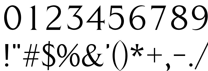 EUR42 Font OTHER CHARS
