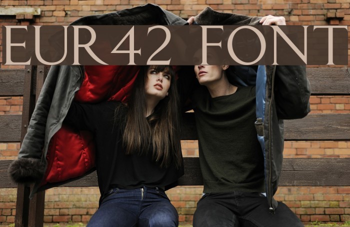 EUR42 Font examples
