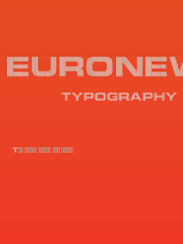 EURONEW   Normal Poster