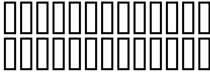 EURONEW Normal Font LOWERCASE