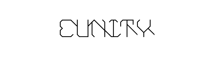 EUnity  フリーフォントのダウンロード