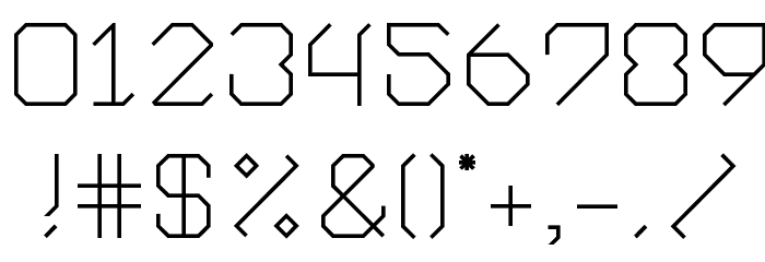 EUnity Font OTHER CHARS
