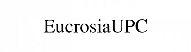 EucrosiaUPC  フリーフォントのダウンロード