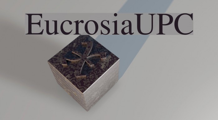EucrosiaUPC Font examples